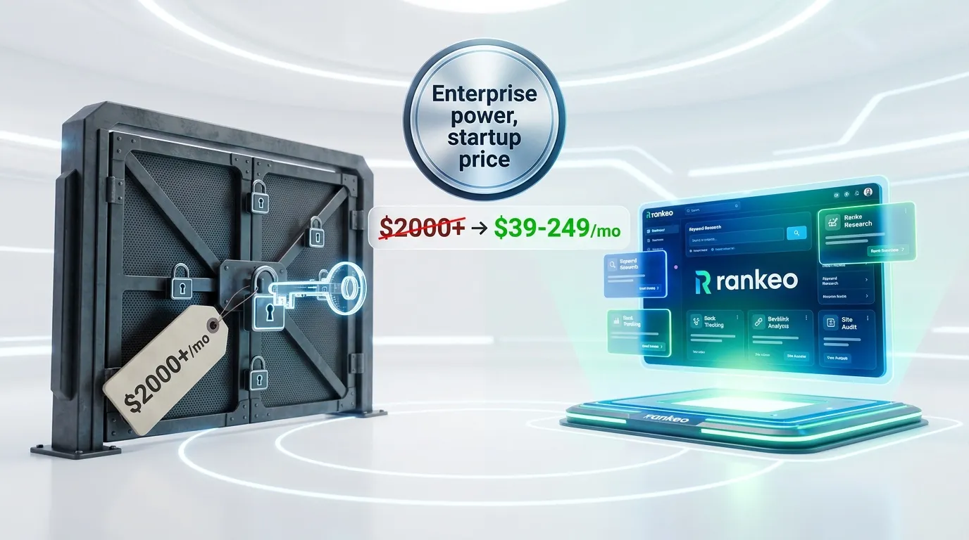 Best BrightEdge alternative — Rankeo combines SEO audit with AI visibility tracking