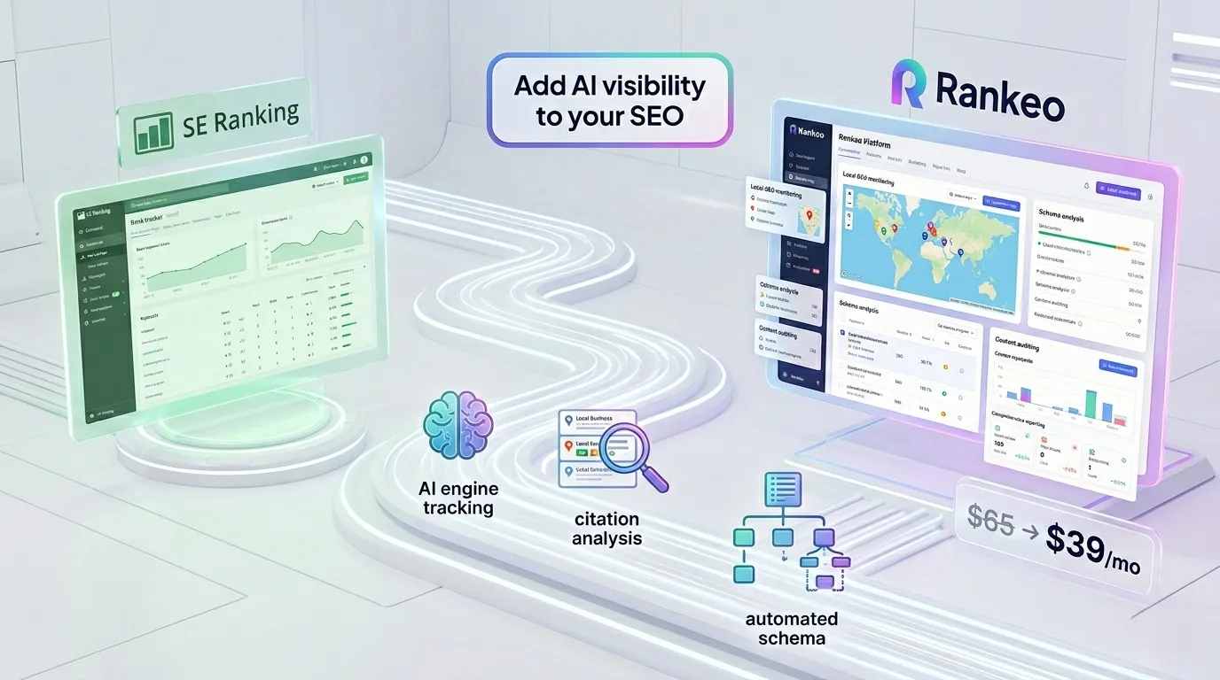 Best SE Ranking alternative — Rankeo combines SEO audit with AI visibility tracking
