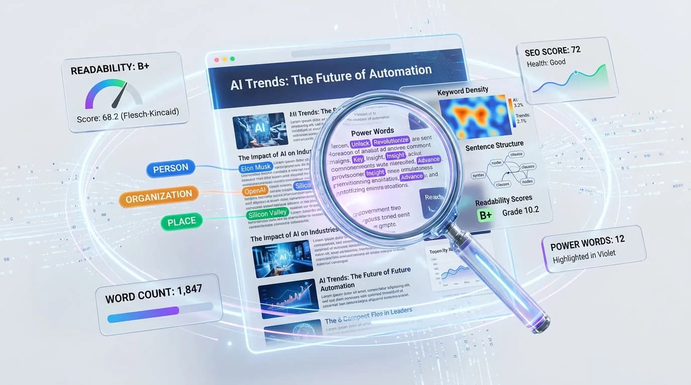 Futuristic visualization of zero-click search results with AI-generated answers replacing traditional blue links on Google
