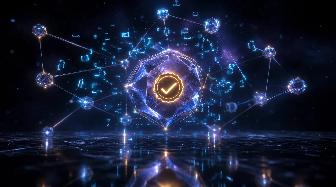 Does schema markup help AI citations — a JSON-LD block feeding a knowledge-graph node where an AI engine verifies a brand’s identity via @id and sameAs before citing it, illustrating that schema earns verifiable entity identity rather than directly buying AI citations
